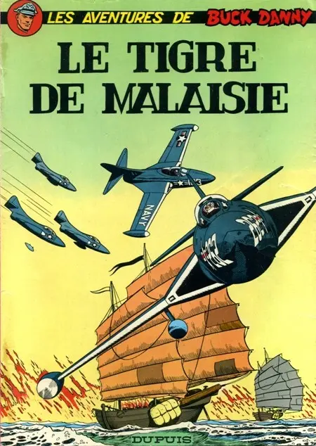 Couverture de l'album Buck Danny Tome 19 Le Tigre de Malaisie