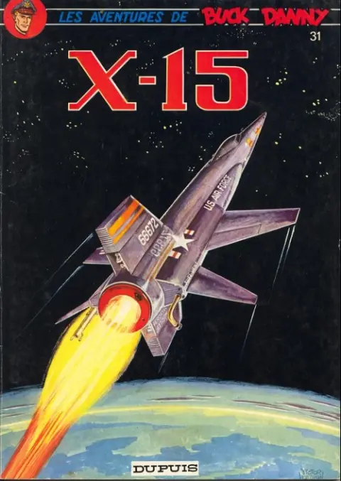 Couverture de l'album Buck Danny Tome 31 X-15