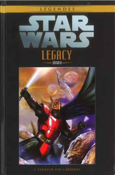 Star Wars - Légendes - La Collection Tome 105 Star Wars Legacy Saison II - I. Terreur sur Carreras