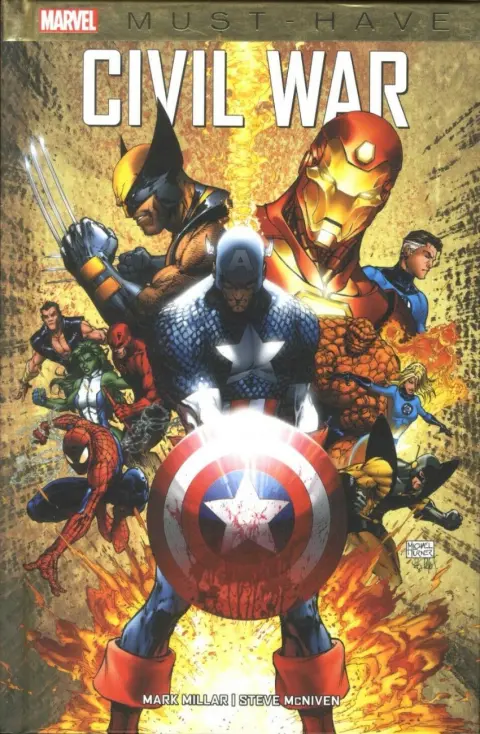 Couverture de l'album Civil War Tome 1 Guerre civile