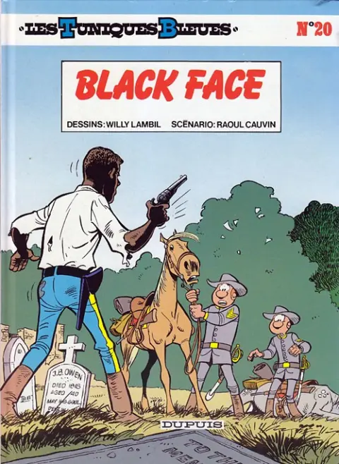 Couverture de l'album Les Tuniques Bleues Tome 20 Black Face