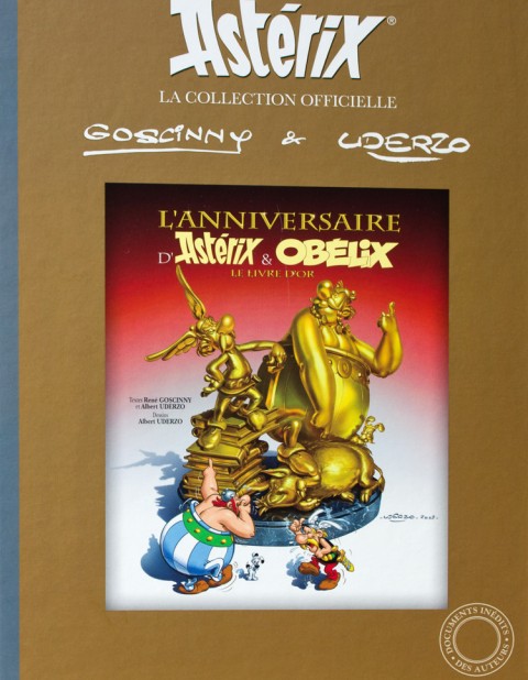Astérix La collection officielle Tome 34 L'Anniversaire d'Astérix & Obélix - Le livre d'Or