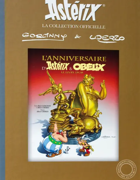 Astérix La collection officielle Tome 34 L'Anniversaire d'Astérix & Obélix - Le livre d'Or