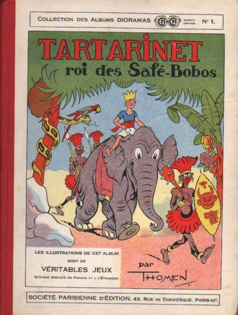 Couverture de l'album Tartarinet roi des Safé-Bobos
