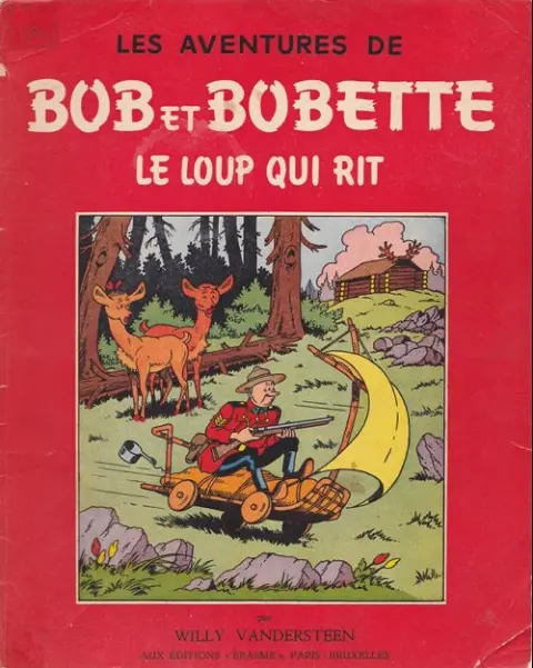 Couverture de l'album Bob et Bobette Tome 11 Le loup qui rit