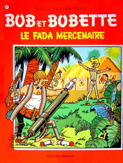 Couverture de l'album Bob et Bobette Tome 82 Le fada mercenaire