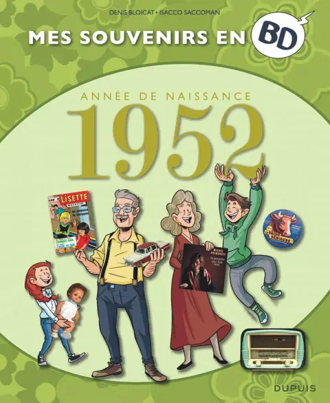 Mes souvenirs en BD Tome 13 Année de naissance 1952