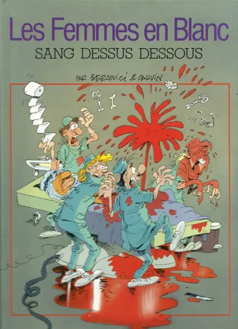 Couverture de l'album Les Femmes en Blanc Tome 11 Sang dessus dessous