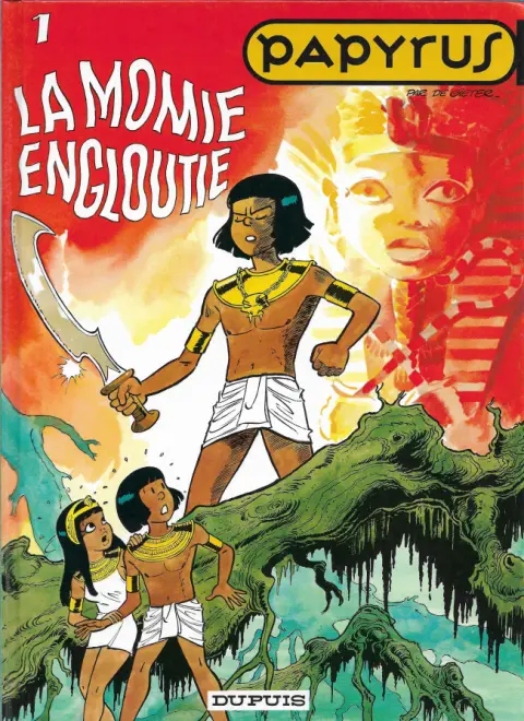 Couverture de l'album Papyrus Tome 1 La momie engloutie