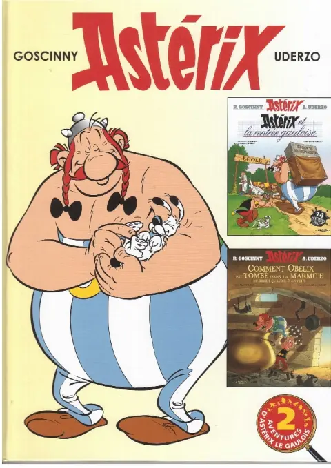 Couverture de l'album Astérix Tome 32 + HS Astérix et la rentrée gauloise / Comment Obélix est tombé dans la marmite