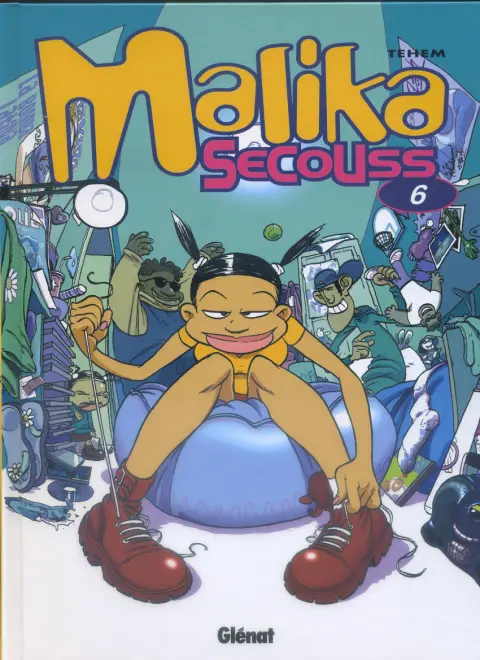 Couverture de l'album Malika Secouss Tome 6 Pulse des pieds