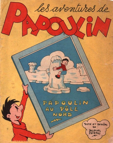 Couverture de l'album Les aventures de Papoulin Papoulin au Pôle Nord