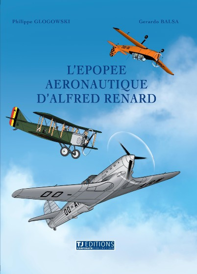 Couverture de l'album L'épopée aéronautique d'Alfred Renard