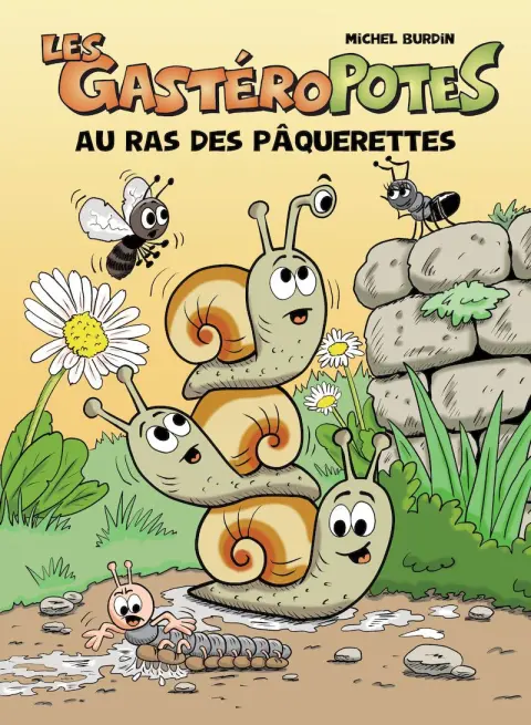 Couverture de l'album Les GastéroPotes Tome 4 Au ras des Pâquerettes