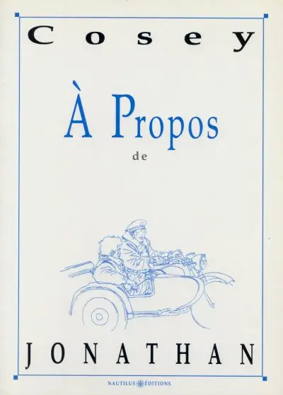 À Propos Tome 3 À Propos de Jonathan