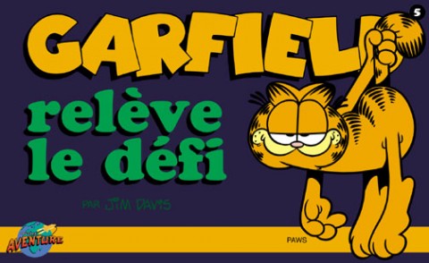 Couverture de l'album Garfield Tome 5 relève le défi