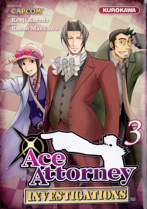 Couverture de l'album Ace Attorney Investigations 3