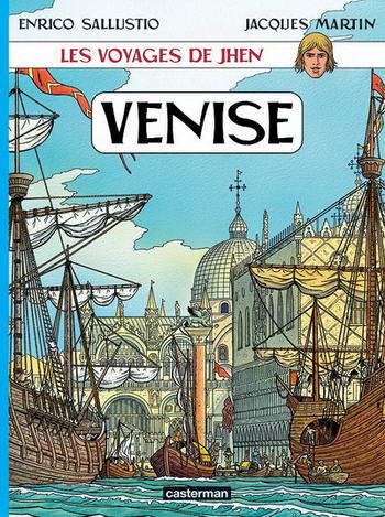 Couverture de l'album Les voyages de Jhen Tome 5 Venise