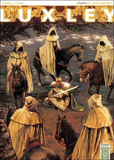 Couverture de l'album Luxley Tome 2 Sainte Inquisition