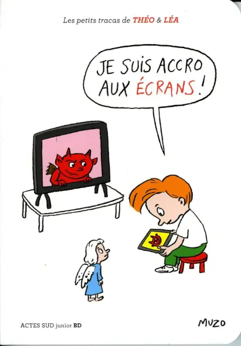 Les petits tracas de Théo & Léa Tome 9 Je suis accro aux écrans !