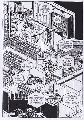 Planche de l'album Connexions Chapitre Huit Audrey