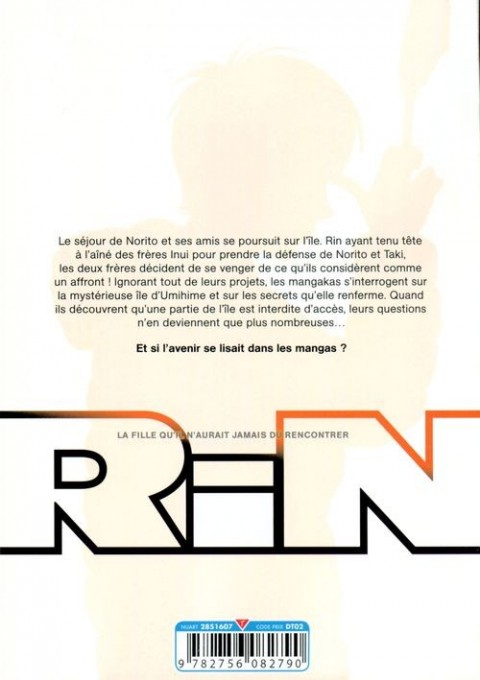 Verso de l'album Rin 7