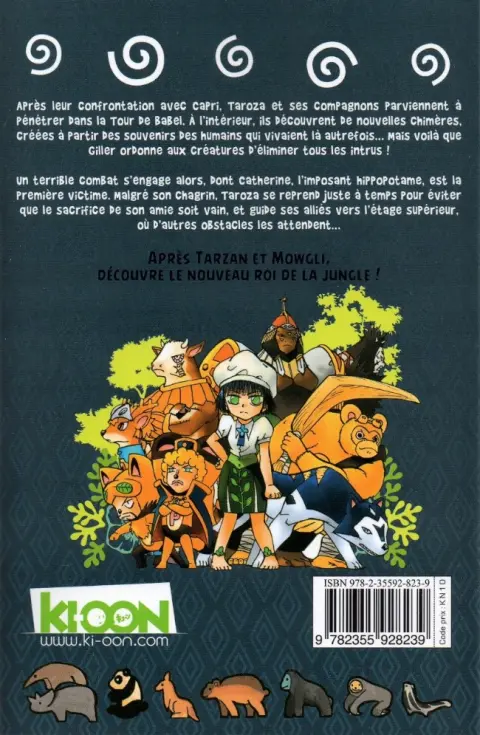 Verso de l'album Animal Kingdom 10