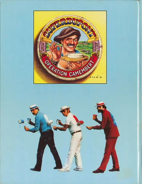 Verso de l'album SuperDupont Tome 3 Opération camembert