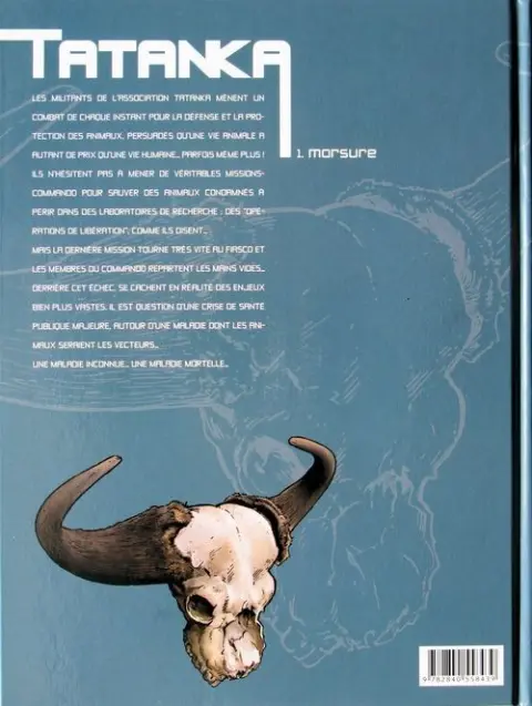 Verso de l'album Tatanka Tome 1 Morsure