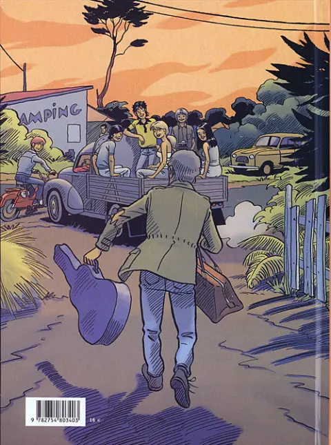 Verso de l'album Tous à Matha Tome 1 Première partie