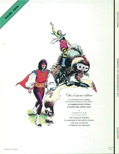 Verso de l'album Le Vagabond des Limbes Tome 3 Les charognards du cosmos