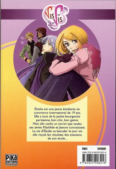 Verso de l'album Vis-à-vis 1