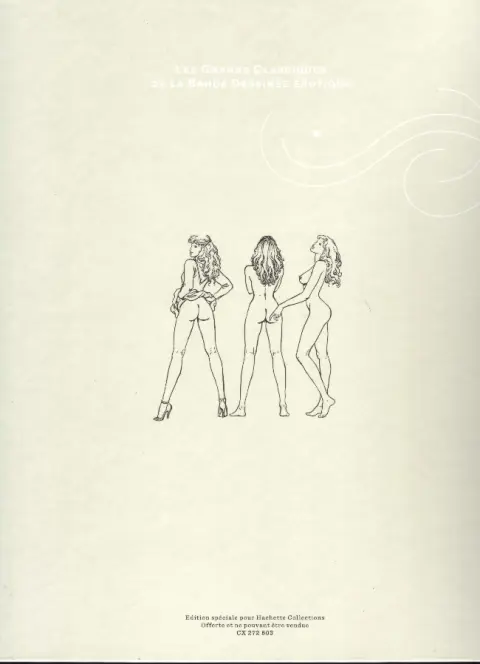 Verso de l'album Les femmes de Manara Les femmes
