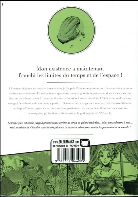 Verso de l'album À la recherche du temps perdu