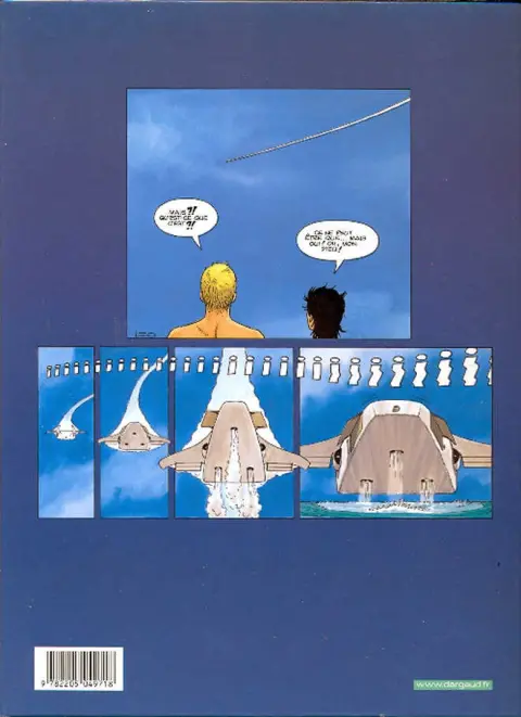 Verso de l'album Aldébaran Tome 5 La créature