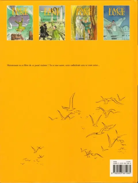 Verso de l'album Face de lune Tome 4 La femme qui vient du ciel