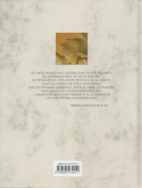 Verso de l'album Murena Tome 5 La déesse noire