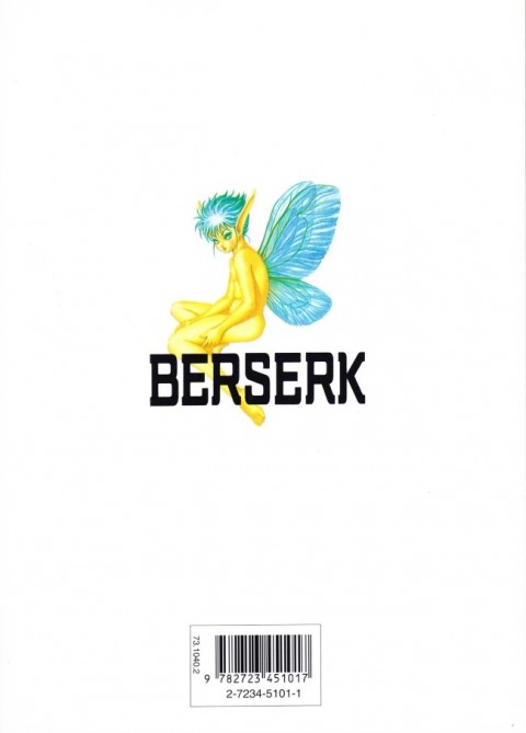 Verso de l'album Berserk 11