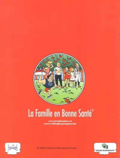 Verso de l'album Bob et Bobette Peekah perturbant