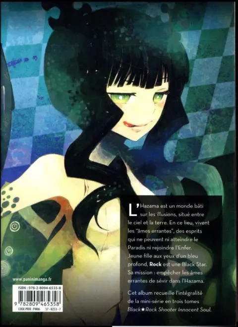 Verso de l'album Black Rock Shooter - Innocent Soul Intégrale