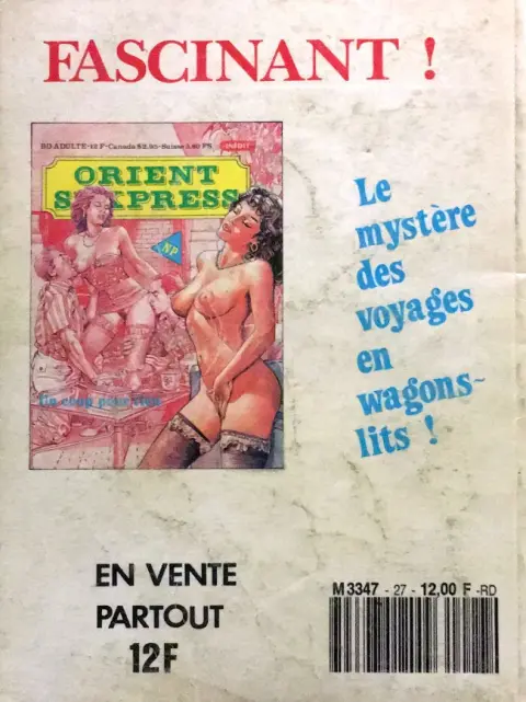 Verso de l'album Les Meufs Tome 27 Uniquement par plaisir