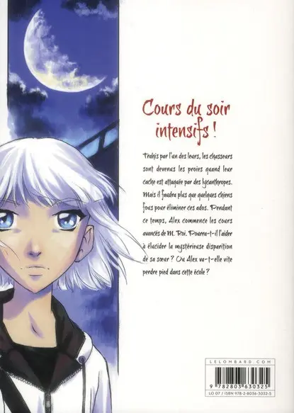 Verso de l'album Nightschool Volume 3