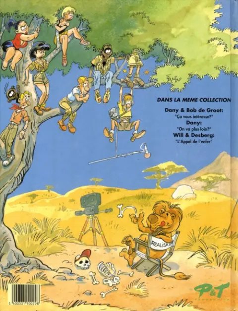Verso de l'album Carmen Lamour Kongo