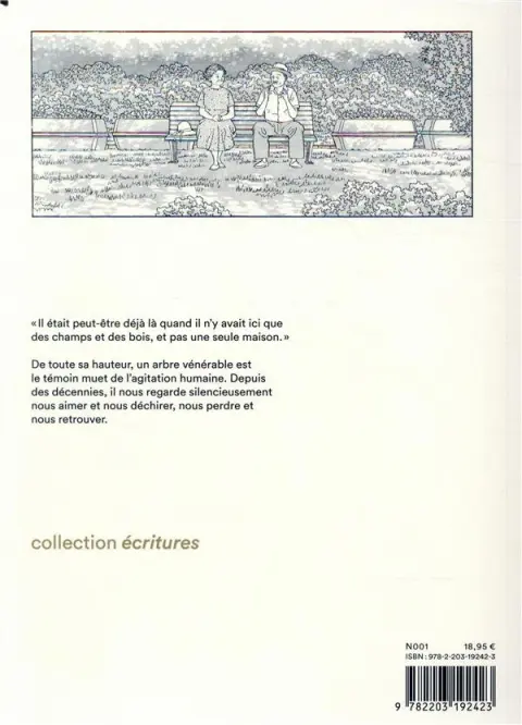 Verso de l'album L'Orme du Caucase