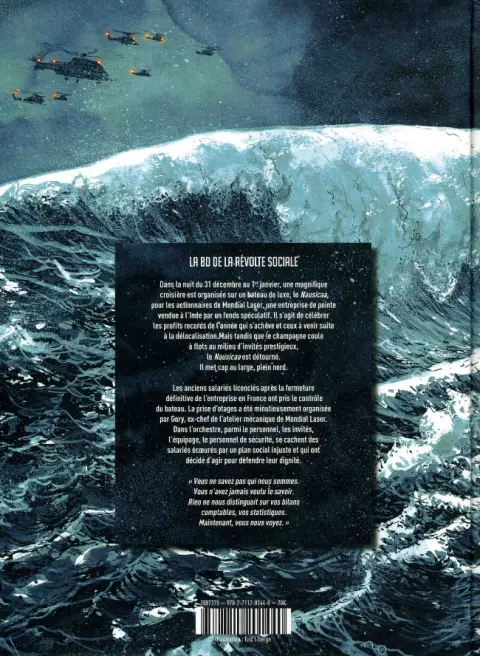 Verso de l'album Notre part des ténèbres