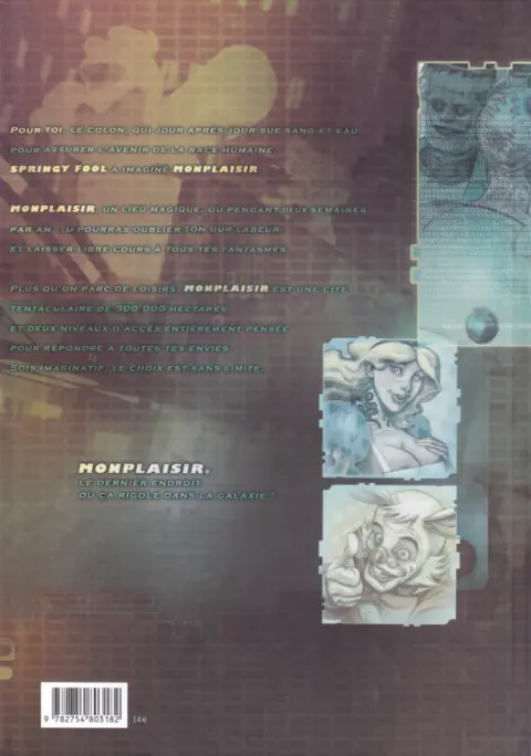 Verso de l'album Urban Tome 1 Les règles du jeu