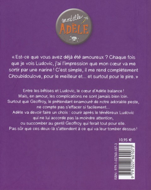 Verso de l'album Mortelle Adèle Tome 10 Choubidoulove