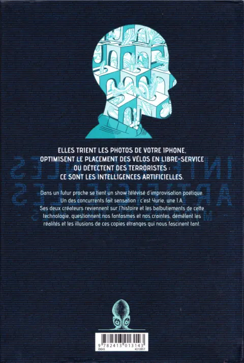 Verso de l'album Intelligences Artificielles Miroirs de nos vies