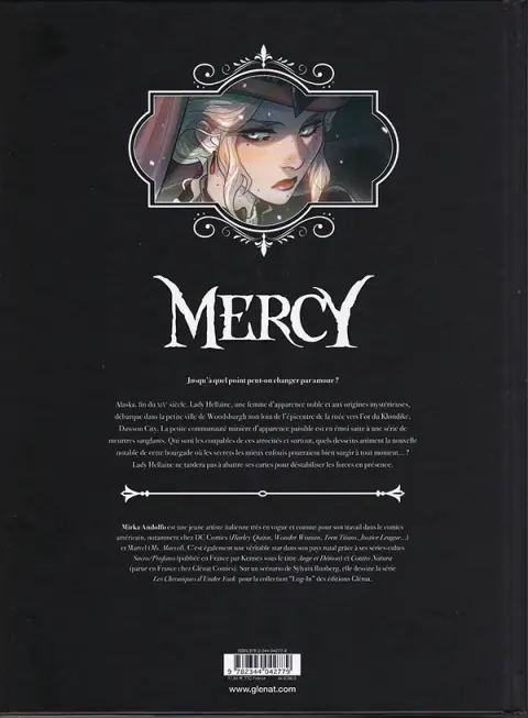 Verso de l'album Mercy Tome 1 La Dame, le Gel et le Diable