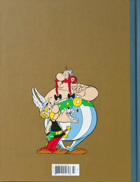 Verso de l'album Astérix La collection officielle Tome 34 L'Anniversaire d'Astérix & Obélix - Le livre d'Or